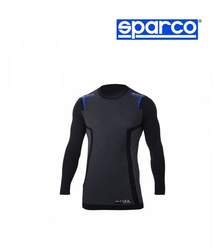 Sparco-K-CARBON aláöltözet hosszúujjú, fekete/kék