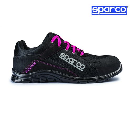 SPARCO PRACTICE S1P SRC  fekete, fuxia védőcipő