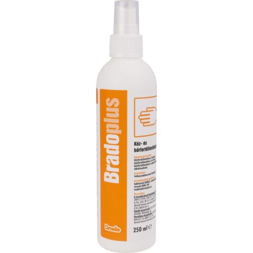 Bradoplus kéz- és bőrfertőtlenítő pumpás spray - 250ml