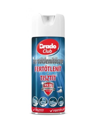 BradoClub univerzáils fertőtlenítő aerosol 400ml