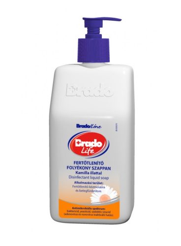 Bradolife fertotleníto folyékony szappan kamillás, 350ml, pumpás