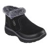 Skechers Relaxed Fit®: Easy Going - Warm Escape női bundás bokacipő, fekete