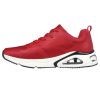 SKECHERS Tres-Air Uno Revolution-Airy férfi sportcipő, piros