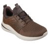 SKECHERS Delson 3.0 Cicada férfi sportcipő, barna