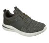 SKECHERS Delson 3.0 Cicada férfi sportcipő, olajzöld