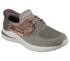 SKECHERS Slip-ins: Delson 3.0 - Roth férfi sportcipő, taupe - barna