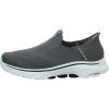 SKECHERS Slip-ins: GO WALK 7 - Easy On 2 férfi sportcipő, barna