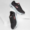 SKECHERS Arch Fit férfi sportcipő, fekete/piros