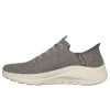 SKECHERS Slip-ins: Arch Fit 2.0 - Look Ahead férfi sportcipő, szürkésbarna