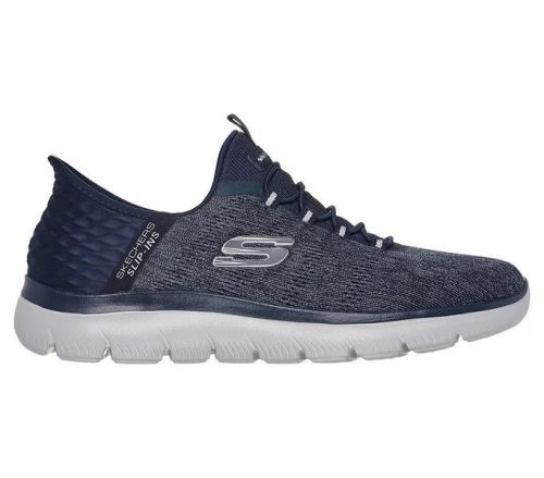 SKECHERS Slip-ins: Summits - Key Pace férfi sportcipő, sötétkék