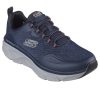 SKECHERS Relaxed Fit: D'Lux Walker 2.0 - Steadyway férfi sportcipő, sötétkék - narancssárga