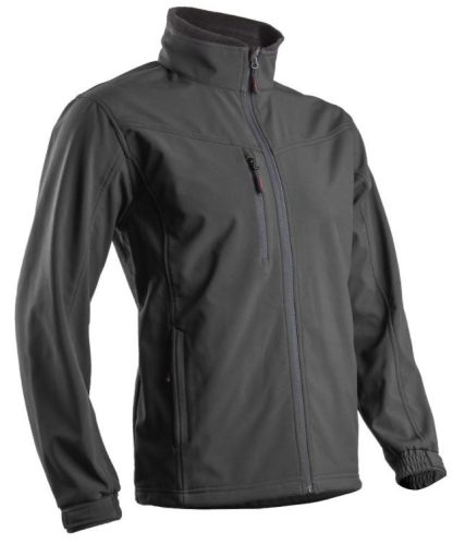 Yang II. három rétegű férfi softshell kabát - fekete