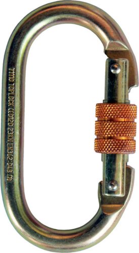 TOPLOCK KARABINER, CSAVARMENETES (ST)