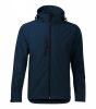 Adler férfi kapucnis softshell kabát - navy