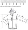 Adler férfi kapucnis softshell kabát - sötétszürke