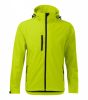 Adler férfi kapucnis softshell kabát - lime