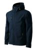 Adler férfi softshell kabát kapucnis - navy