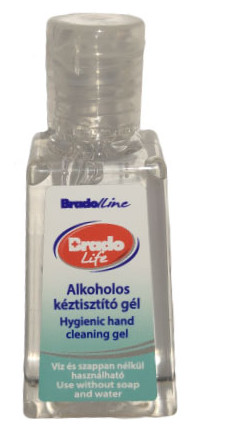 Bradolife kézfertőtlenítő gél 30ml 