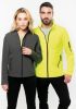 Kariban férfi softshell kabát - neon sárga